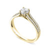 bague-diamant-etincelante-or-jaune-18-carat-griffes-en-treillis-pavage-epaules-fendues-H4767R