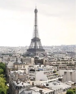 Contact à Paris Vue sur la ville de Paris