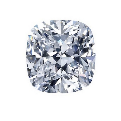 Diamant coussin carré naturel.