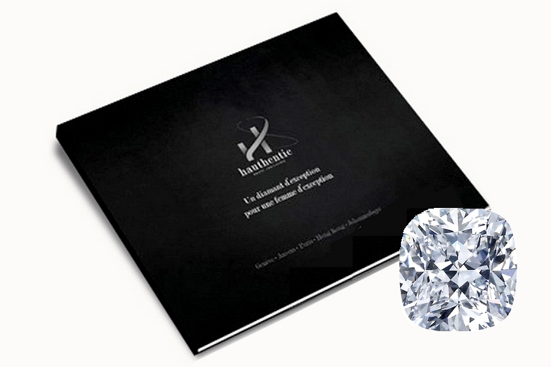 Diamond Passport accompagnant votre diamant coussin