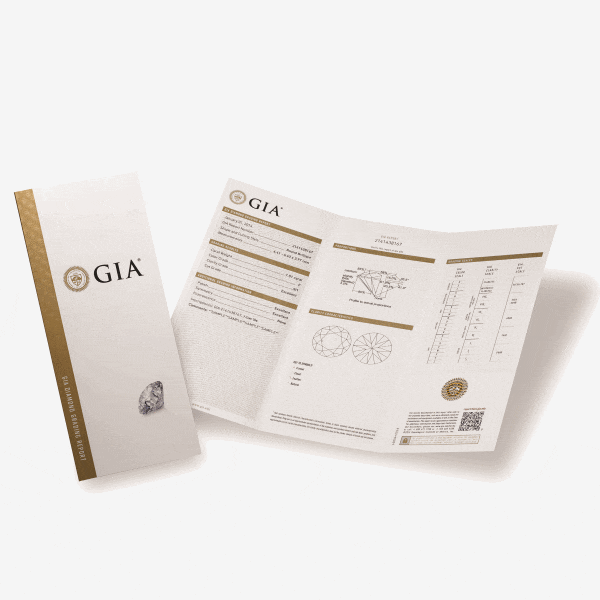 Certificat diamant délivré par le GIA